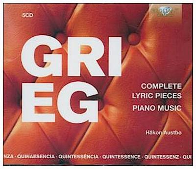 Complete Lyric Pieces, 5 Audio-CDs