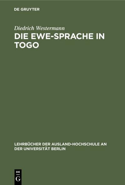 Die Ewe-Sprache in Togo