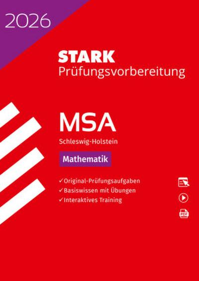 STARK Mathematik - MSA 2026 Schleswig-Holstein - Prüfungsvorbereitung