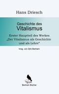 Geschichte des Vitalismus