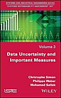 Data Uncertainty and Important Measures