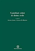 Contributi critici di diritto civile