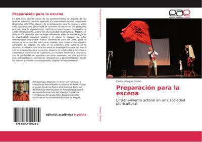 Preparación para la escena