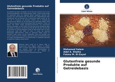 Glutenfreie gesunde Produkte auf Getreidebasis