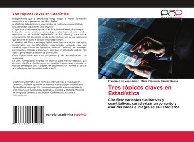 Tres tópicos claves en Estadística