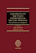 Documents on the Tokyo International Military Tribunal