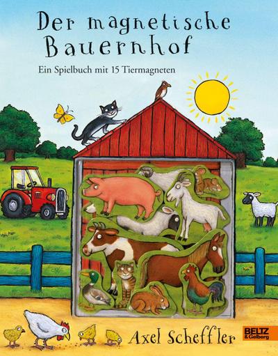 Der magnetische Bauernhof (Spielbuch mit 15 Tiermagneten)
