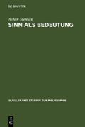 Sinn als Bedeutung