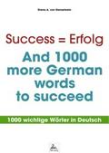Success = Erfolg - And 1000 more German words to s