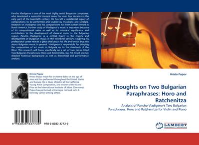 Thoughts on Two Bulgarian Paraphrases: Horo and Ratchenitza