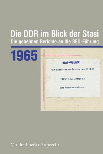 Die DDR im Blick der Stasi 1965, m. CD-ROM