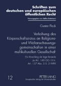 Verleihung des Körperschaftsstatus an Religions- u