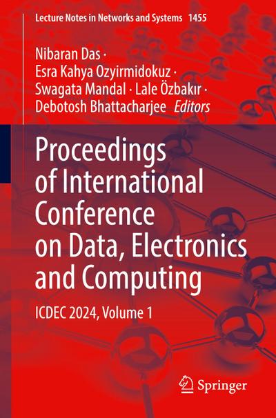 Proceedings of International Conference on Data, Electronics and Computing