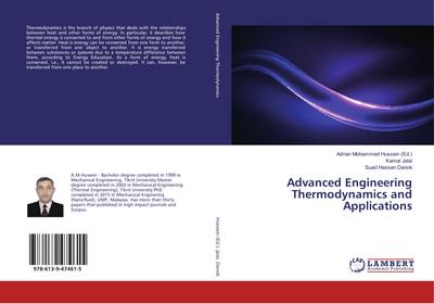Advanced Engineering Thermodynamics and Applications