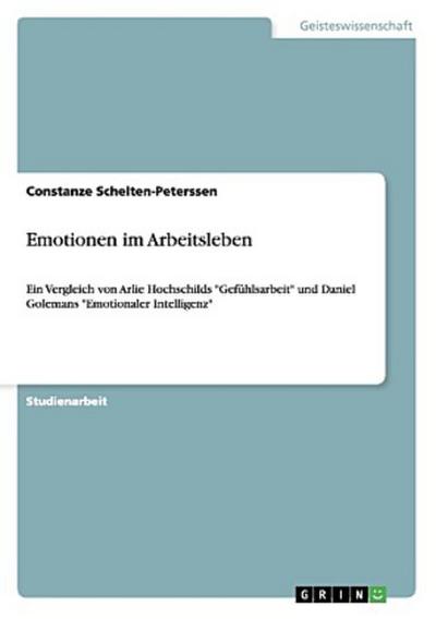 Emotionen im Arbeitsleben