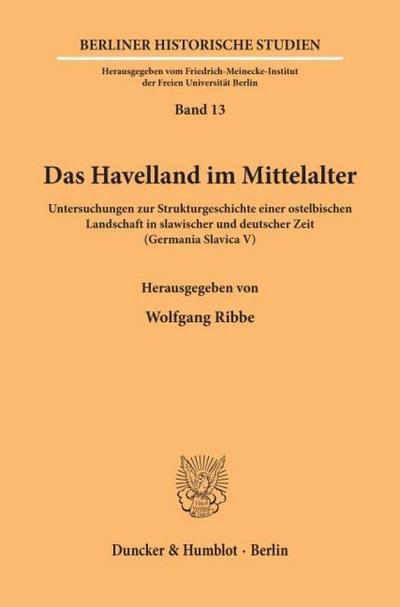 Das Havelland im Mittelalter.
