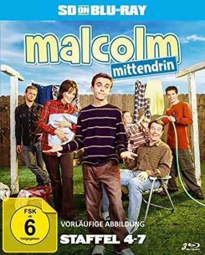 Malcolm mittendrin. Staffel.4-7, 3 Blu-ray (SD on Blu-ray)