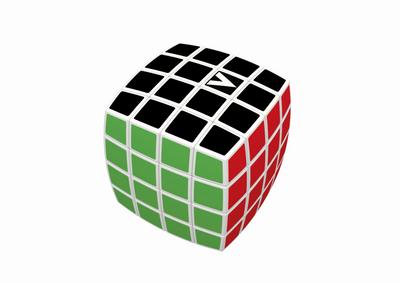 V-Cube - Zauberwürfel gewölbt 4x4x4