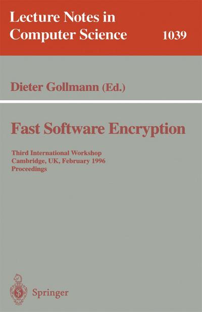 Fast Software Encryption