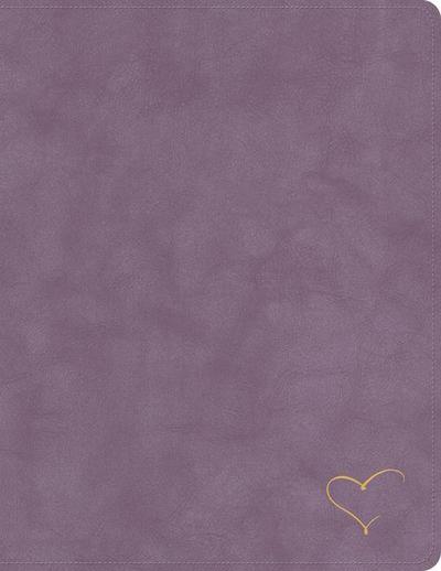 Rvr 1960 Biblia de Apuntes Aviva Nuestros Corazones, Lavanda, Símil Piel