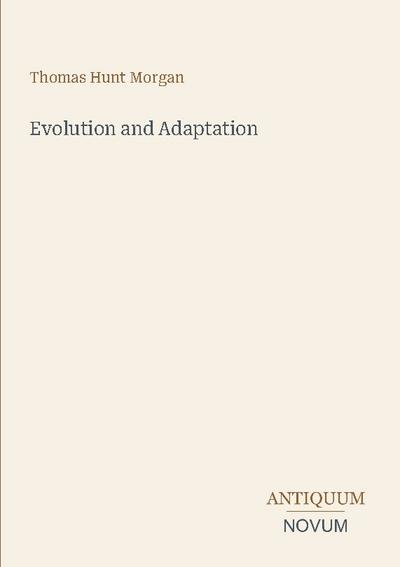 Evolution and Adaptation