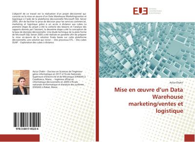 Mise en ¿uvre d’un Data Warehouse marketing/ventes et logistique