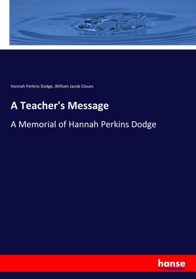 A Teacher’s Message