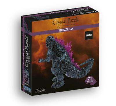 3D Crystal Puzzle - Godzilla - 71 Teile