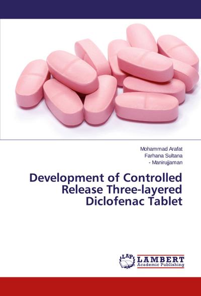 Development of Controlled Release Three-layered Diclofenac Tablet