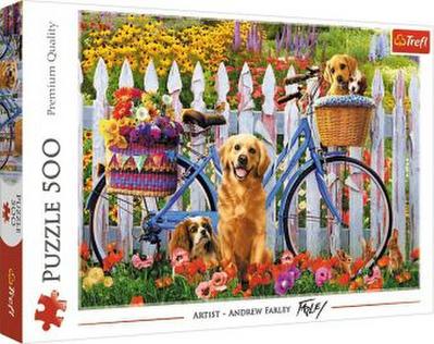 Puzzle 500  Welpen Abenteuer