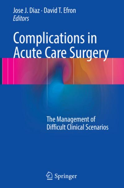 Complications in Acute Care Surgery
