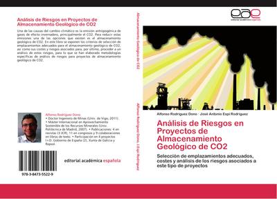 Análisis de Riesgos en Proyectos de Almacenamiento Geológico de CO2