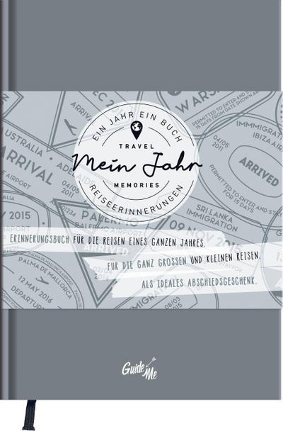 GuideMe Reisetagebuch Travel Memories "Mein Jahr"