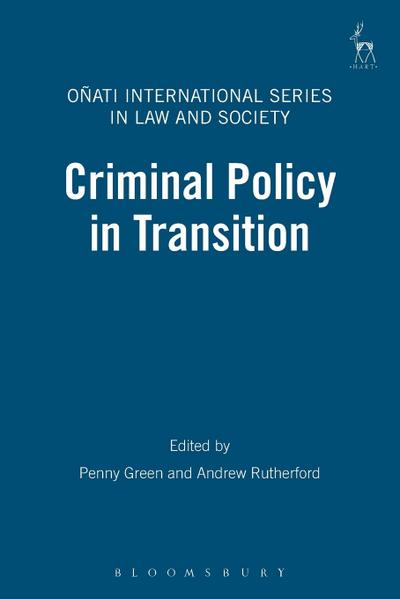 Criminal Policy in Transition