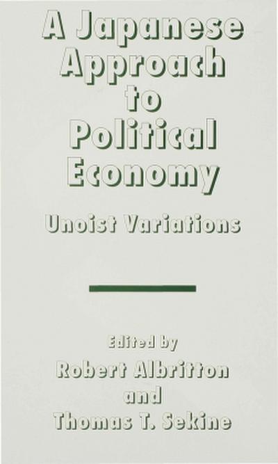 A Japanese Approach to Political Economy