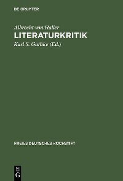 Literaturkritik