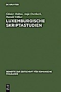 Luxemburgische Skriptastudien