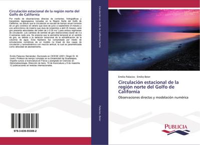 Circulación estacional de la región norte del Golfo de California