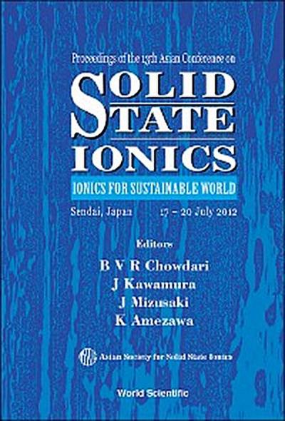 SOLID STATE IONICS: IONICS FOR SUSTAINABLE WORLD