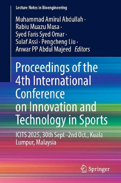 Proceedings of the 4th International Conference on Innovation and Technology in Sports