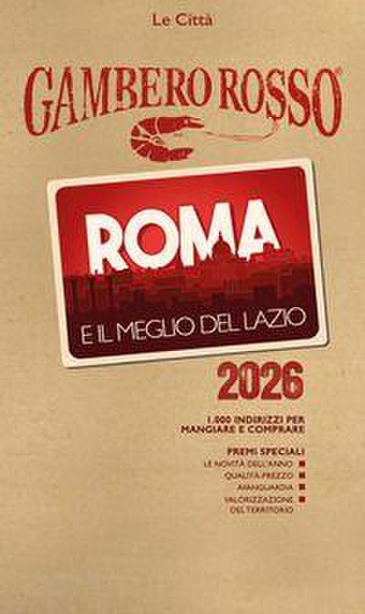 Roma e il meglio del Lazio del Gambero Rosso 2026