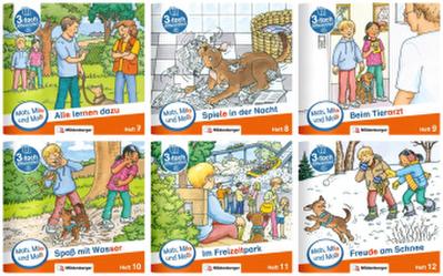 Paket - Mats, Mila und Molli - Heft 7-12, Schwierigkeitsstufe C. H.7-12