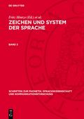 Zeichen und System der Sprache. Band 3