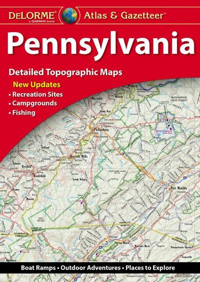 Delorme: Delorme Atlas & Gazetteer: Pennsylvania