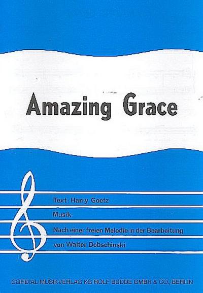 Amazing Grace: Einzelausgabefür Klavier