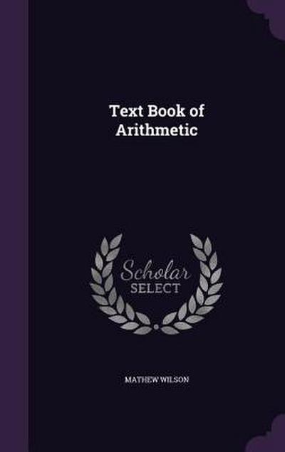 Text Book of Arithmetic