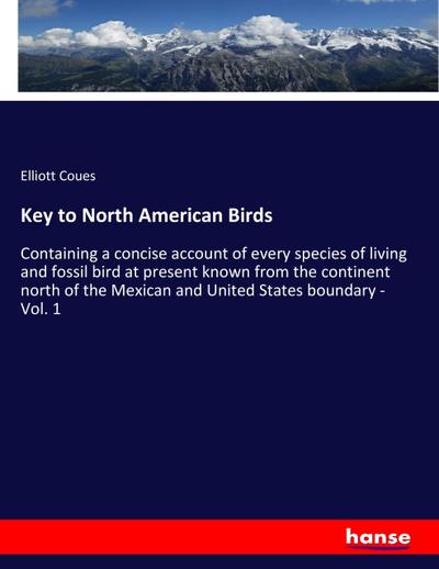 Key to North American Birds