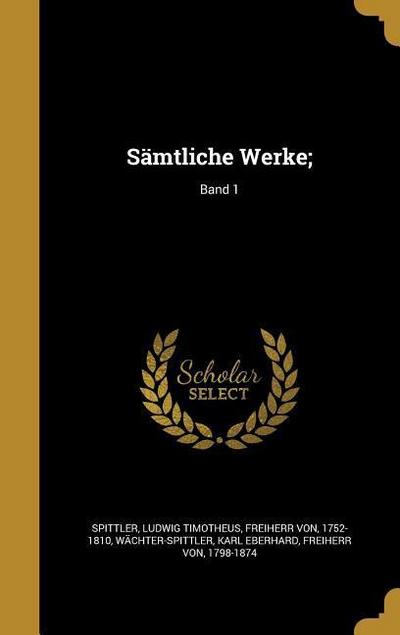 GER-SAMTLICHE WERKE BAND 1