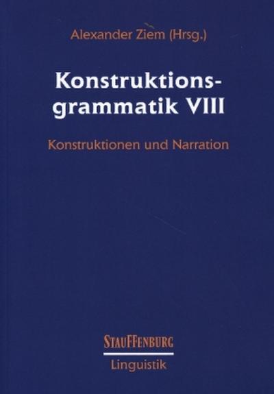 Konstruktionsgrammatik VIII