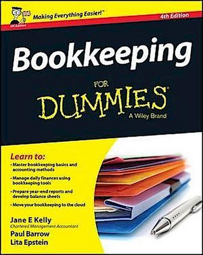 Bookkeeping For Dummies, 4th UK Edition